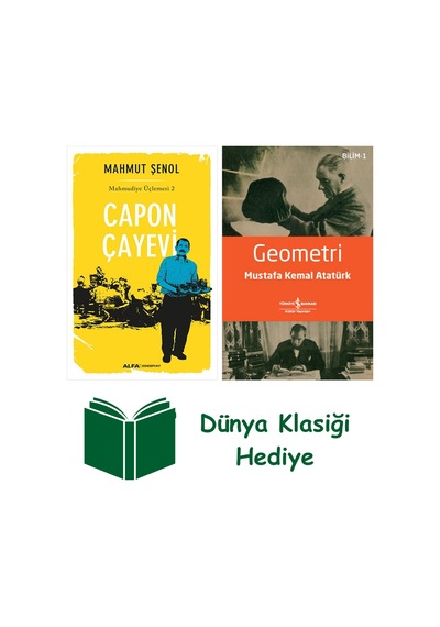 Capon Çay Evi + Geometri + Dünya Klasiği Hediye