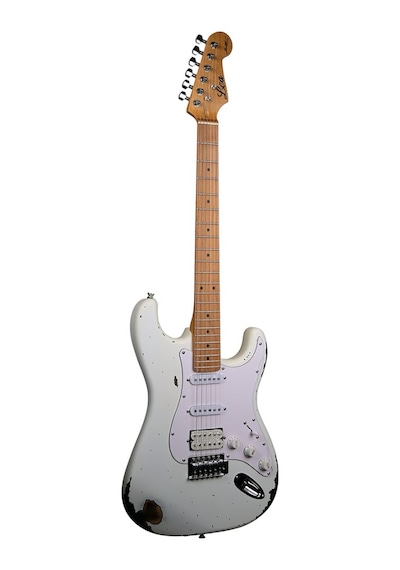 Lea Rlc-100 Pw Limited Edition Heavy Relic Elektro Gitar Polar White
