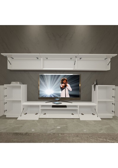 Decoraktiv Trendstyle 9 Mdf Tv Ünitesi Tv Sehpası Beyaz