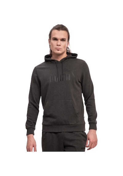 Puma Essential Big Logo Gri Erkek Sweatshirt Gri