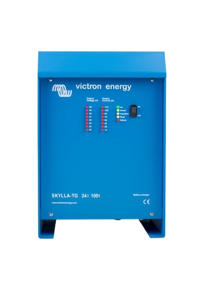 Victron Skylla-tg 24/100 1+1 24v 100a Marş Aküsü Çıkışlı Gl Onaylı Akü Şarj Cihazı 120-240v