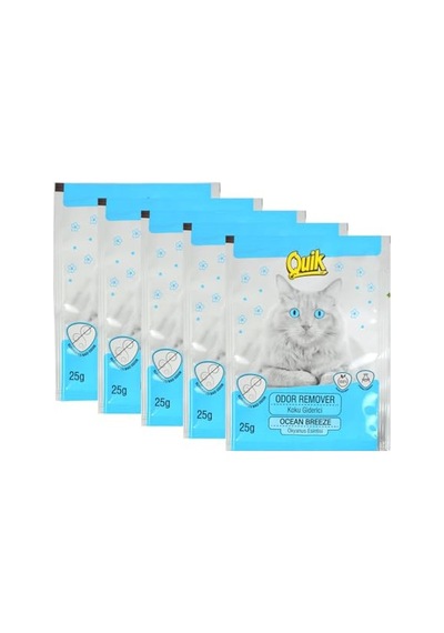 5'li Quik Kedi Kumu Koku Giderici 25 Gr Yasemin