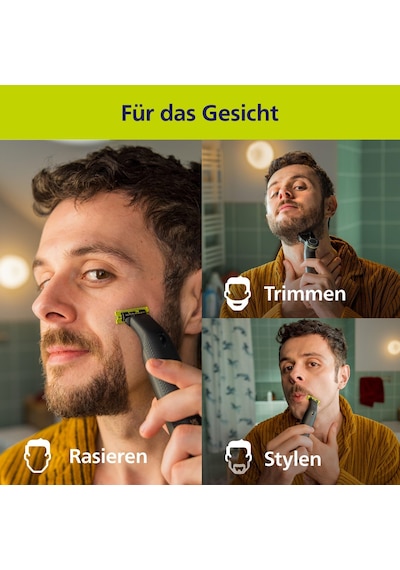 Philips Oneblade Pro 360 Yüz Ve Vücut - Elektrikli Tıraş Makinesi, Düzeltici Ve Vücut Bakım Seti, 2x 360 Bıçak, Hassas Tarak, 2x Vücut Aparatı, Seyahat Çantası, Yüz Ve Vücut İçin Qp6552/30 Philips Oneblade Pro 360 Yüz Ve Vücut - Elektrikli Tıraş Makinesi, Düzeltici Ve Vücut Bakım Seti, 2x 360 Bıçak, Hassas Tarak, 2x Vücut Aparatı, Seyahat Çantası, Yüz Ve Vücut İçin Qp6552/30