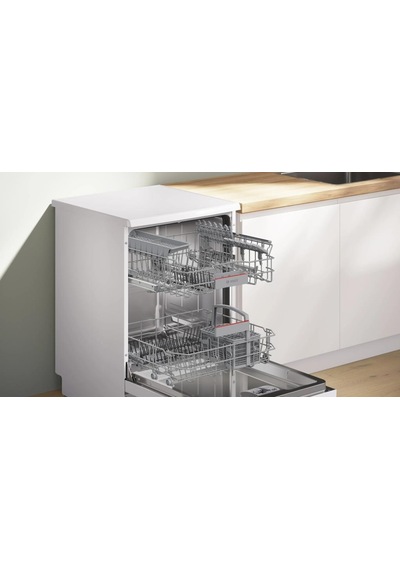 Bosch SMS4EKW64T Serie 4 13 Kişilik 6 Porgramlı Solo Bulaşık Makinesi Beyaz