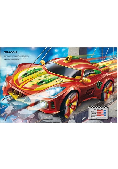 Build Your Own Supercars Sticker Book Usborne