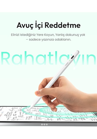 Pencil Air8 For Apple İpad 2018-2025, 20h Pil Ömrü , 2 Dakika Hızlı Şarj, Yüksek Hassasiyetli Stylus Kalem İpad 11 A16/10/9/8/7/6. Nesil, Pro 12.9/11/13 İnç M4, Air 3/4/5/m2/m3 Beyaz Belirtilmemiş Pencil Air8 For Apple İpad 2018-2025, 20h Pil Ömrü , 2 Dakika Hızlı Şarj, Yüksek Hassasiyetli Stylus Kalem İpad 11 A16/10/9/8/7/6. Nesil, Pro 12.9/11/13 İnç M4, Air 3/4/5/m2/m3 Beyaz Belirtilmemiş