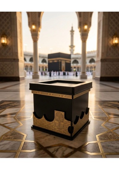 Dekoratif Gold Detaylı Kabe