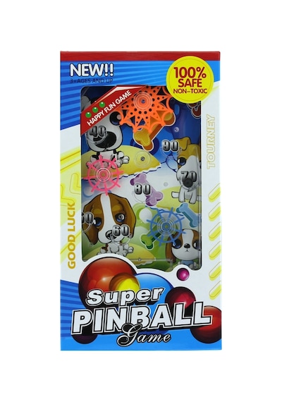 Mega Mini Pinboll Eğlenceli Tasarımlı Çocuk Spor Oyuncağı 5 - 7 Yaş İçin Renkli Oyun Deneyimi