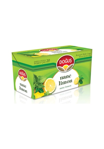 Doğuş Nane Limon Karışık Bitki Süzen Poşet Çay 20 x 2 G