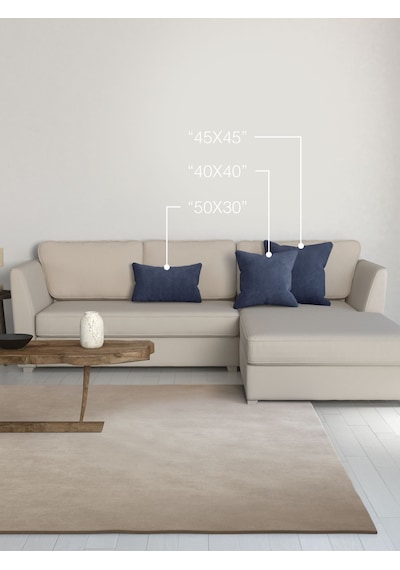 Br Perle Home Daily Series Uzay Mavisi Rengi Kırlent Yastık Kılıfı Uzay Mavisi