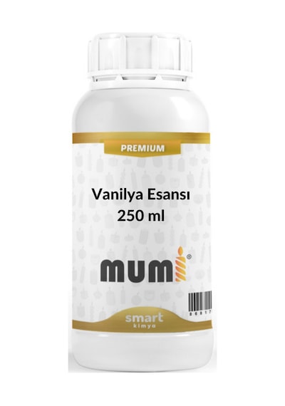 Premium Vanilya Mum Esansı 250 Ml Şeffaf