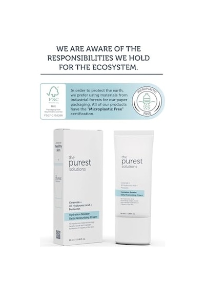 The Purest Solutions, 24 Saat Etkili Günlük Yoğun Nemlendirici Cilt Bakım Kremi 50 Ml
