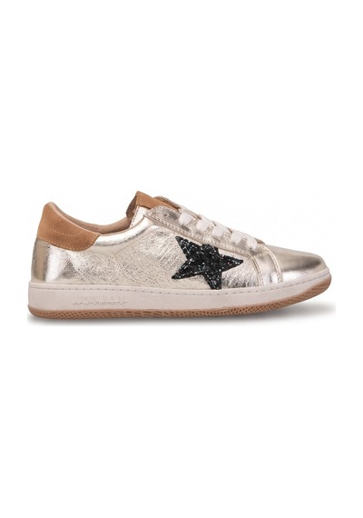 Beety 26bk248.777 Kadın Hakiki Deri Klasik Sneaker Altın