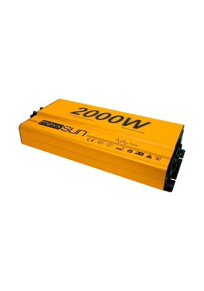 Mexxsun 12v 2000w Ats Ups Şarjlı Tam Sinüs Inverter Ekranlı Mex2000tc