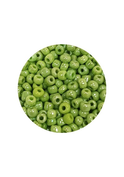 Dökme Cam Kum Boncuk 8/0 3 Mm - 60 Gram - Çimen Yeşili - Bnc193 Diğer