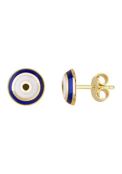 Goldkupe 14 Ayar Nazar Boncuğu Altın Küpe 1,20 Gr-932