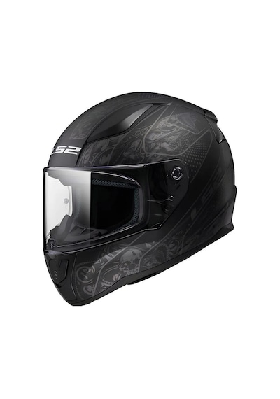 LS2 Rapid 2 Crypt Mat Kask Siyah