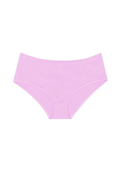 1007 Kadın Mix 5'lı Günlük Bato Külot 1007-v9-pembe, Lilla, Somon, Mint, Vizon Çok Renkli
