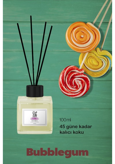 Rosıe Bubblegum Reed Diffuser Çubuklu Oda Kokusu 100 Ml Fresh