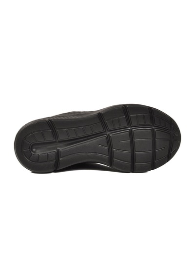 Walkway Siyah Füme Fileli Hafif Esnek Unisex Çocuk Spor Ayakkabı 9060 Motano F Siyah-füme