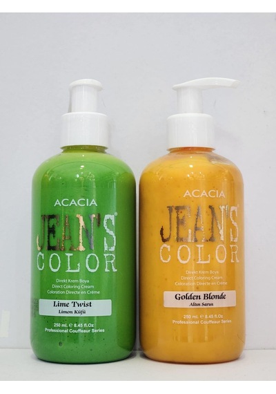 Acacia Jean's Color Altın Sarısı - Limon Küfü Saç Boyası 2 x 250 ML