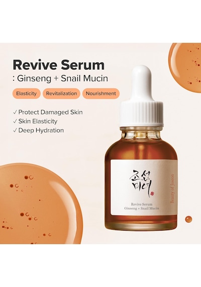 Revive Serum: Ginseng Snail Mucin Serum