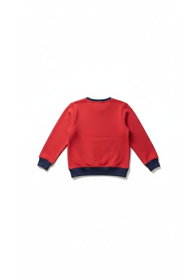 Coupon Çocuk Sweatshirt / Logo Baskılı Kırmızı Coupon Çocuk Sweatshirt / Logo Baskılı Kırmızı