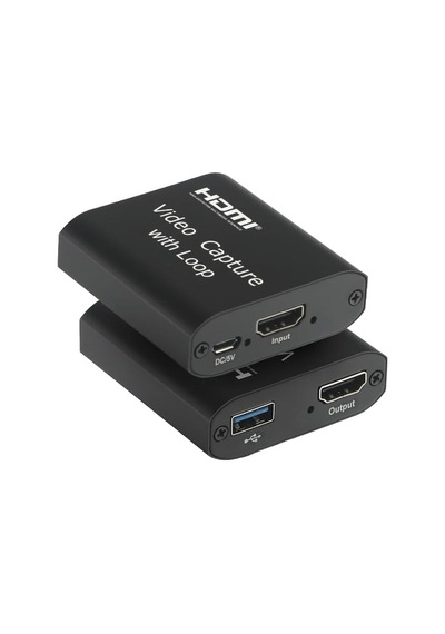 Hdmı 4k Çift Çıkışlı, 1xhdmı Giriş, 1xhdmı + 1x Usb Çıkış, Video/ses Yakalama, Mikrofon, Canlı Yayın, Tak
