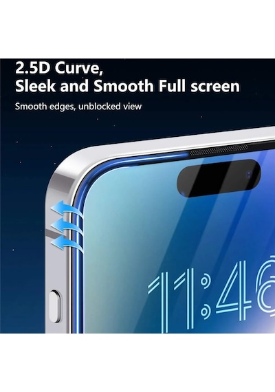 Joyroom Apple iPhone Uyumlu  17 Pro Hd Ekran Koruyucu