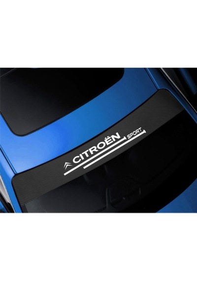 Citroen İçin Uyumlu Aksesuar Oto Ön Cam Oto Sticker Karbon