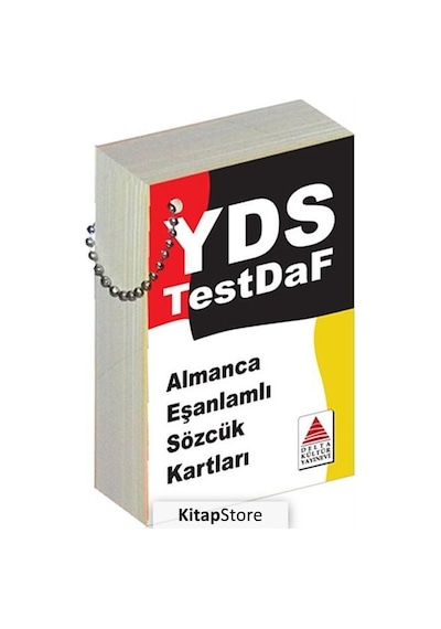Almanca Eş Anlamlı Sözcük Kartları - Yds