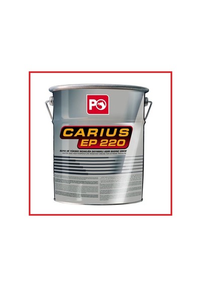 Petrol Ofisi Carius Ep 220 Suya ve Yüksek Sıcaklığa Dayalı Aşırı Basınç Gresi 15 KG