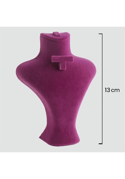 13 - 43 - Cm Takım Manken Anfora - Spt-gld - Kumaş Mor