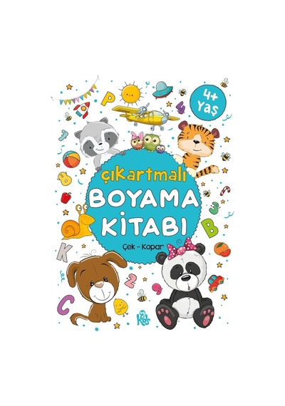 Çıkartmalı Boyama Kitabı / 4 Yaş +