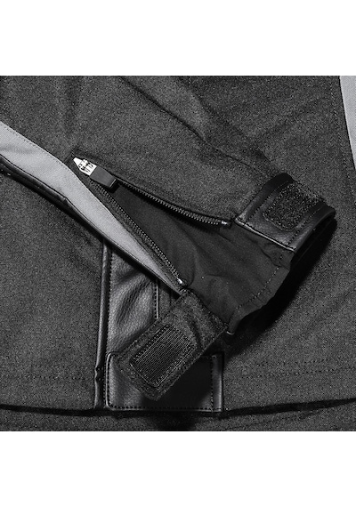 Scoyco Jk 152W Dört Mevsim Deri Motosiklet Montu Gri - Siyah