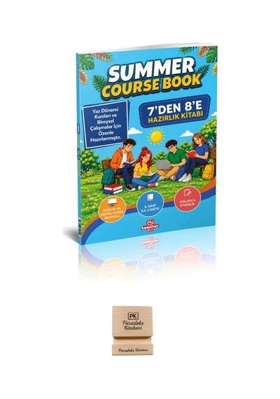 My Teacher Elt Lgs Summer Course Book 7'den 8'e Hazırlık Kitabı + Telefon Standı