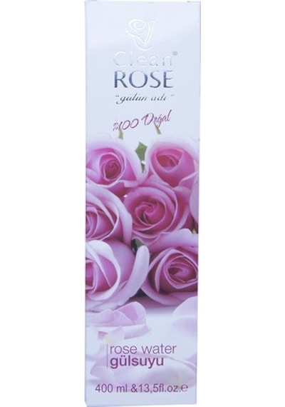 Clean Rose Doğal Gül Suyu Lüks Pet Şişe 400 ML