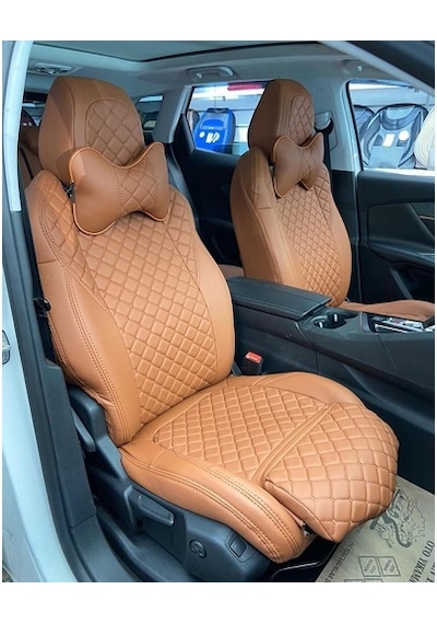 Peugeot 3008 Araca Özel Deri Oto Koltuk Kılıfı (440976604)