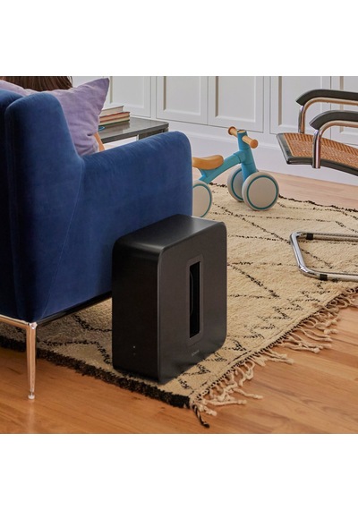 Sonos Sub G4 Çift Akustik Sürücülü, Derin Baslı, Titreşimsiz Tasarımlı Kablosuz Subwoofer