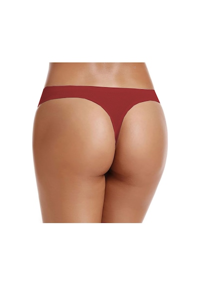 5li Kadın İz Yapmaz Micro Tanga Lazer Kesim String 001