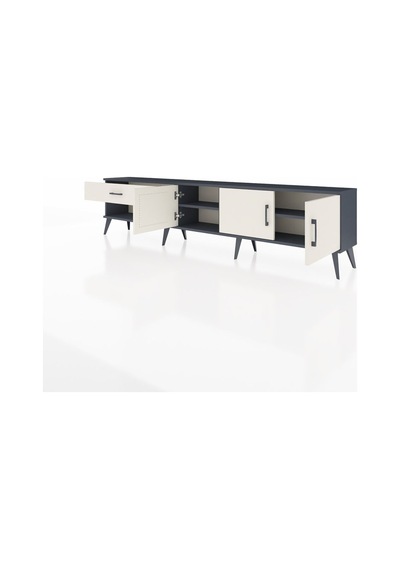 Arges Tv Ünitesi 2 Raflı Tek Çekmeceli 3 Kapaklı 220x30x51 Antrasit-aytaşı Aytası/aytası - Antrasıt Arges Tv Ünitesi 2 Raflı Tek Çekmeceli 3 Kapaklı 220x30x51 Antrasit-aytaşı Aytası/aytası - Antrasıt