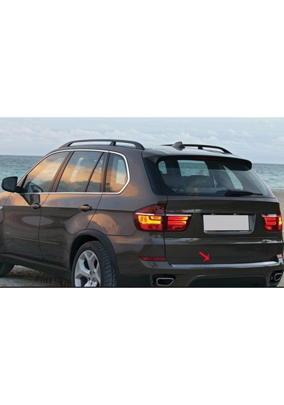 Bmw X5 Uyumlu E70 Krom Arka Tampon Eşiği 2007-2013