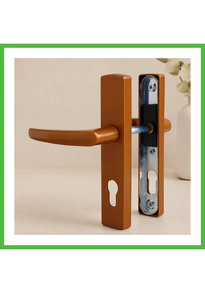 Vaveni Kahverengi Balkon Kapı Kolu 50 Mm Arz