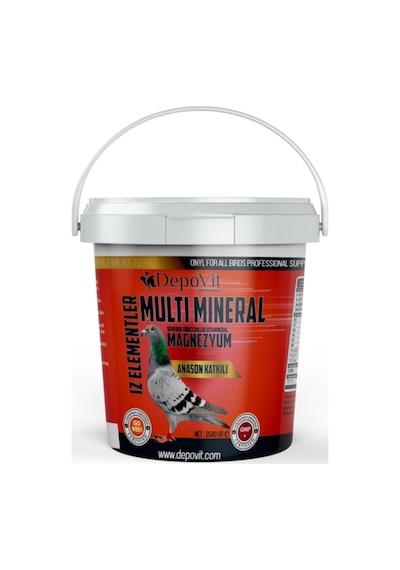 Güvercin Ve Diğer Kafes Kuşları Için Multi Mineral Kova