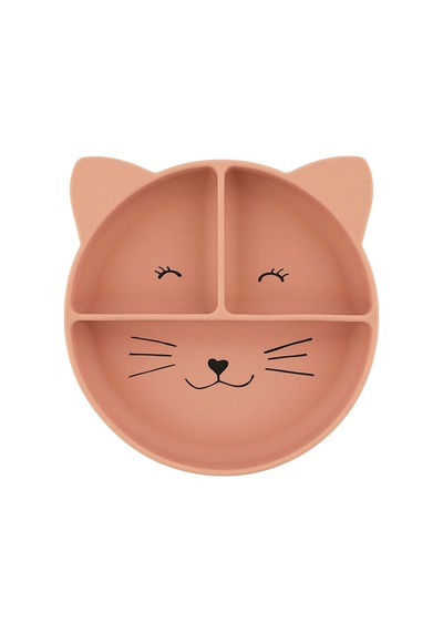 Silikon Vakumlu Bölmeli Tabak Mrs.cat 1 Adet