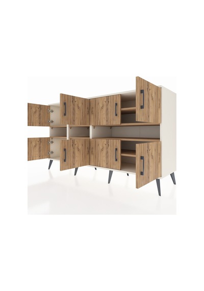 Kronos Konsol 8 Raflı 8 Kapaklı 176x59x99 Aytaşı-çam Aytaşı-çam Kronos Konsol 8 Raflı 8 Kapaklı 176x59x99 Aytaşı-çam Aytaşı-çam