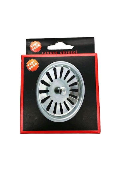 Yeni Çöpmak Metal Lavabo Süzgeç 5570 Çok renkli