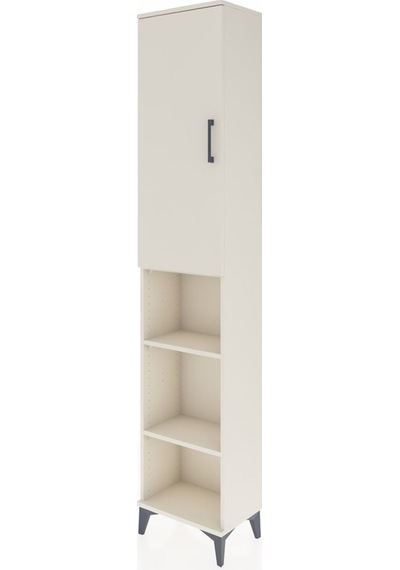 Arges Dolap 4 Raflı Tek Kapaklı Tek Askılı 44x30x221 Aytaşı-a... Aytaşı