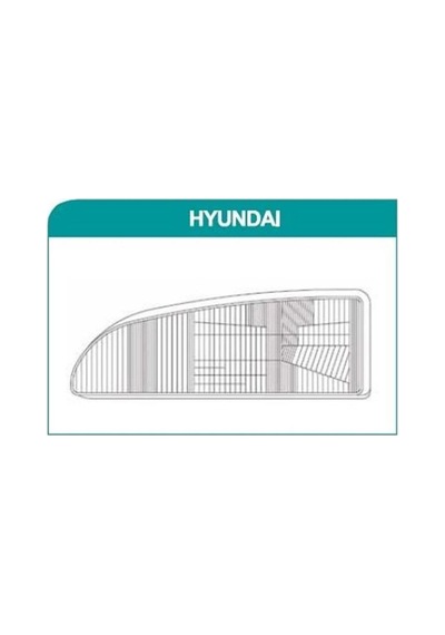 Ayfar Far Camı Hundaı H100 Sol