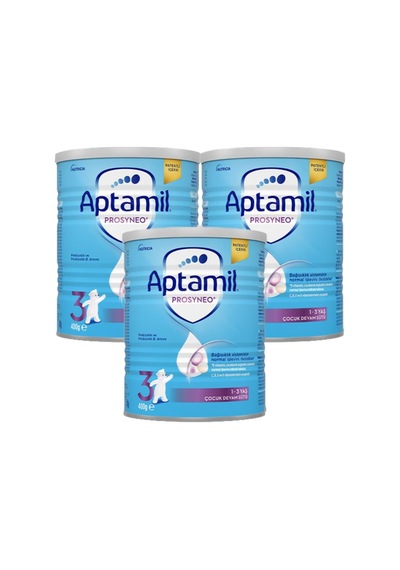Ayrex Prosyneo 3 Prebiyotikli Probiyotikli Devam Sütü 400 Gr X 3